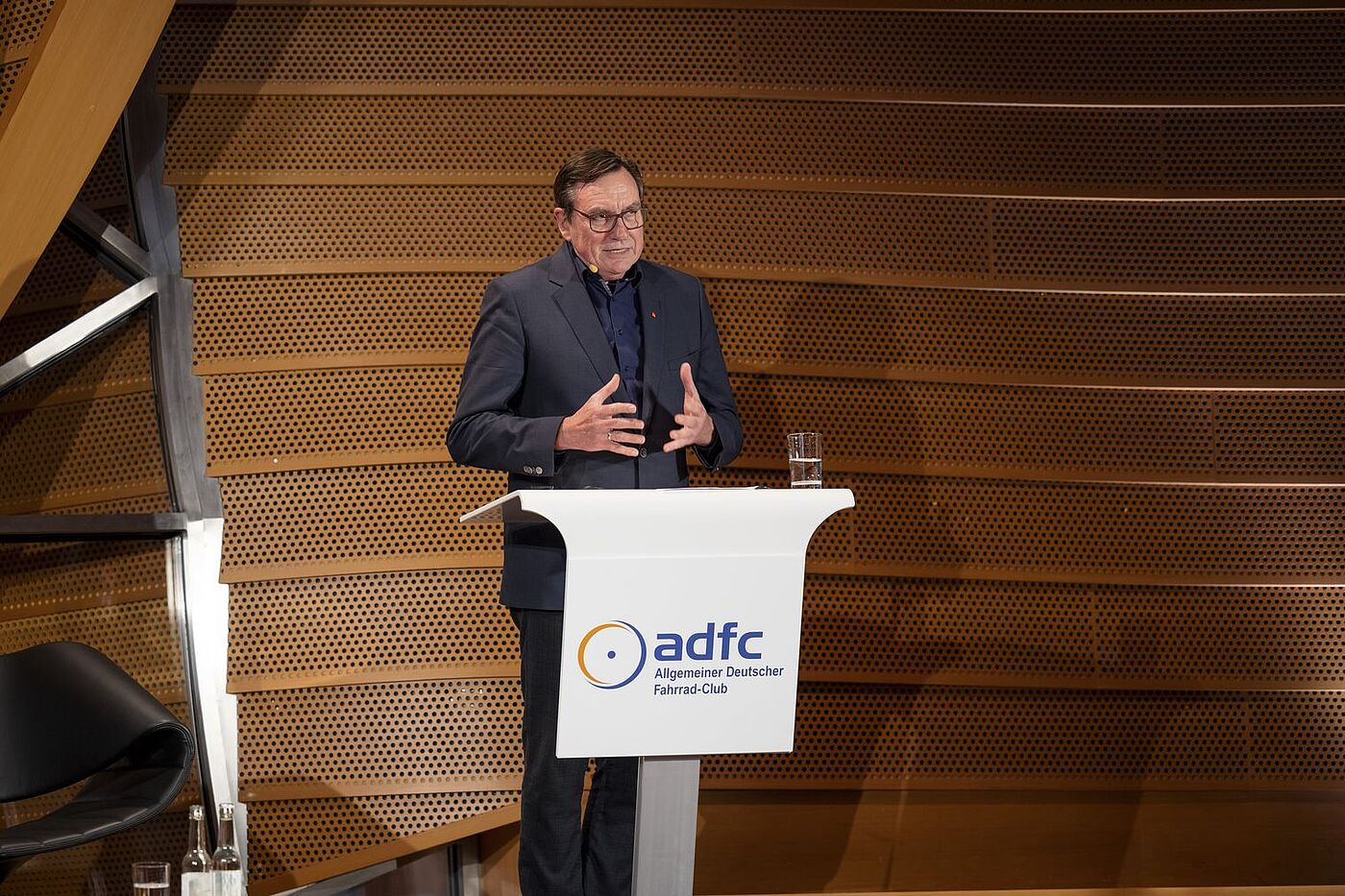 Parlamentarischer Abend So geht #Fahrradland: Ulrich Syberg, ADFC-Bundesvorsitzender.